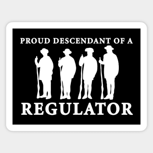 Proud Descendant of a Regulator V.2 Sticker